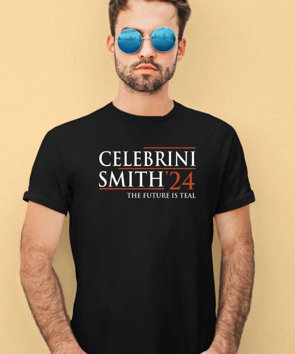 Celebrini Smith 24 The Future Is Teal Shirt3