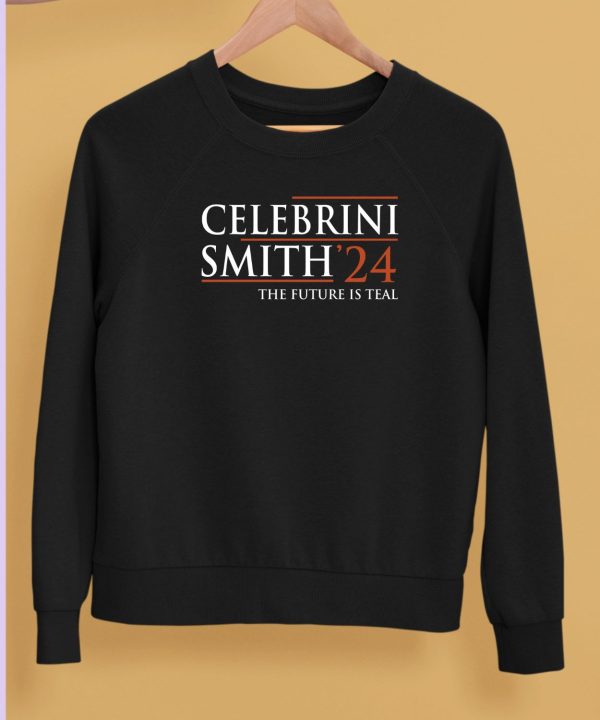 Celebrini Smith 24 The Future Is Teal Shirt5