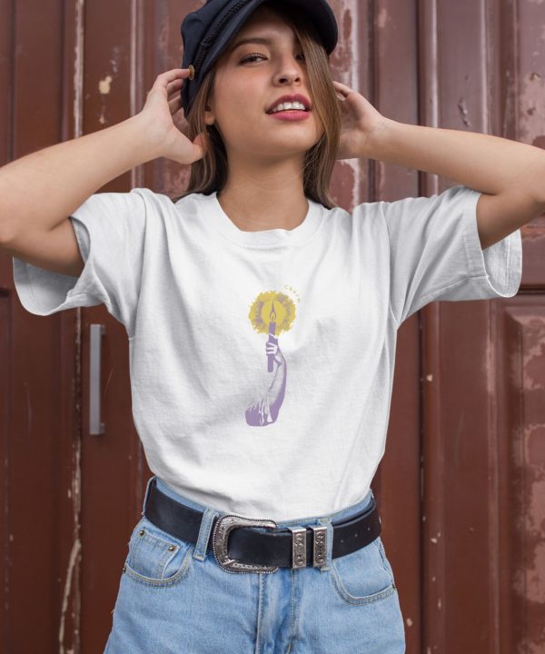 Clairo Merch Charm Candle Shirt2