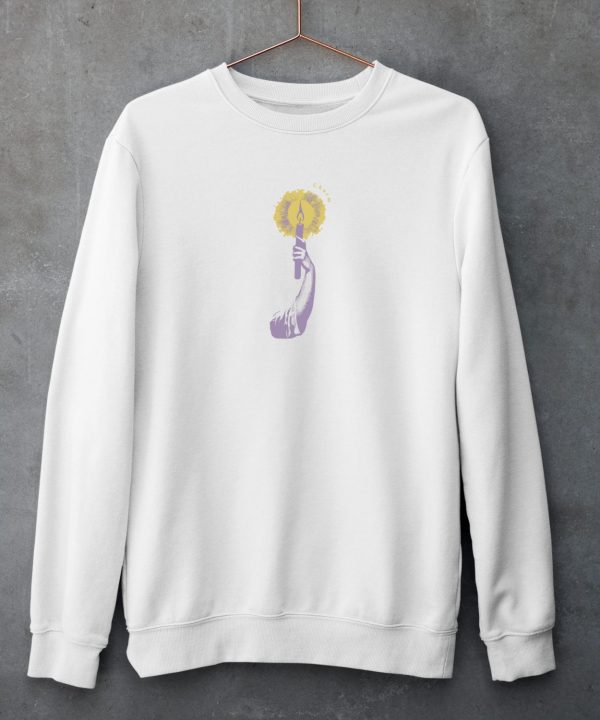 Clairo Merch Charm Candle Shirt4