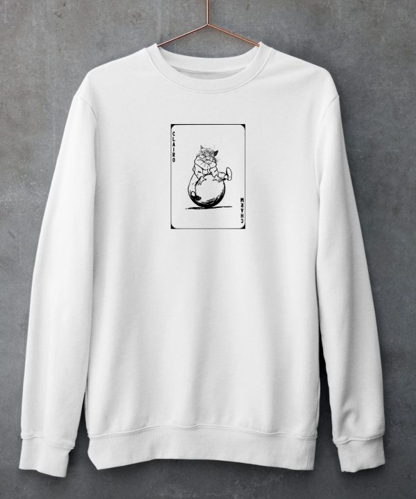 Clairo Merch Clairo Charm Card Shirt4