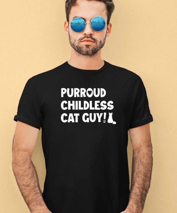 Cole Marmalade Purroud Childless Cat Guy Shirt3