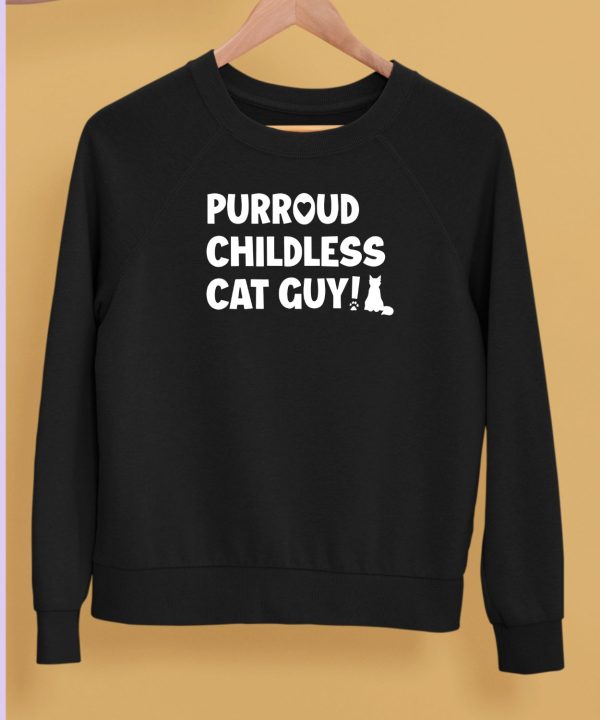 Cole Marmalade Purroud Childless Cat Guy Shirt5