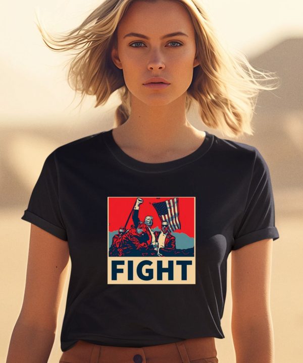 David Harris Jr Trump Fight Shirt1