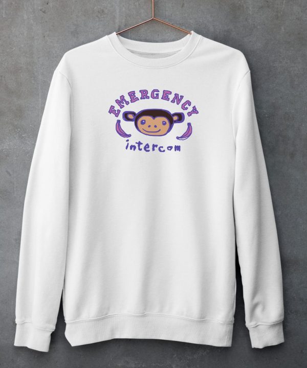 Emergency Intercom Monkey Pullover Hoodie4