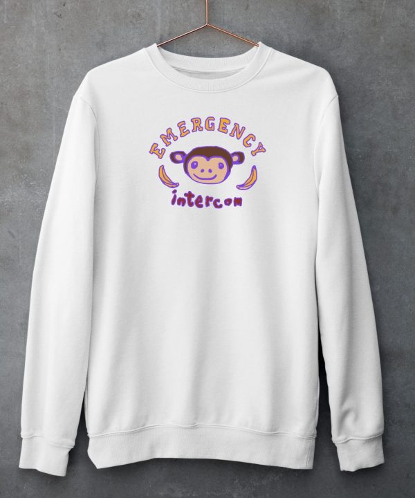 Emergency Intercom Monkey Purple Hoodie4