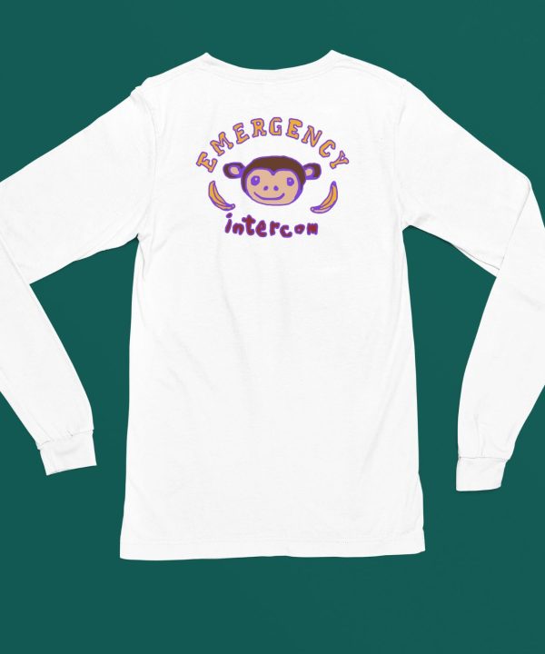 Emergency Intercom Monkey Purple Hoodie5