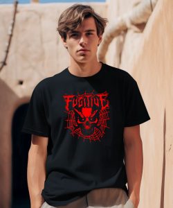 Fugitivetx Merch Fugitive Spider Shirt 1