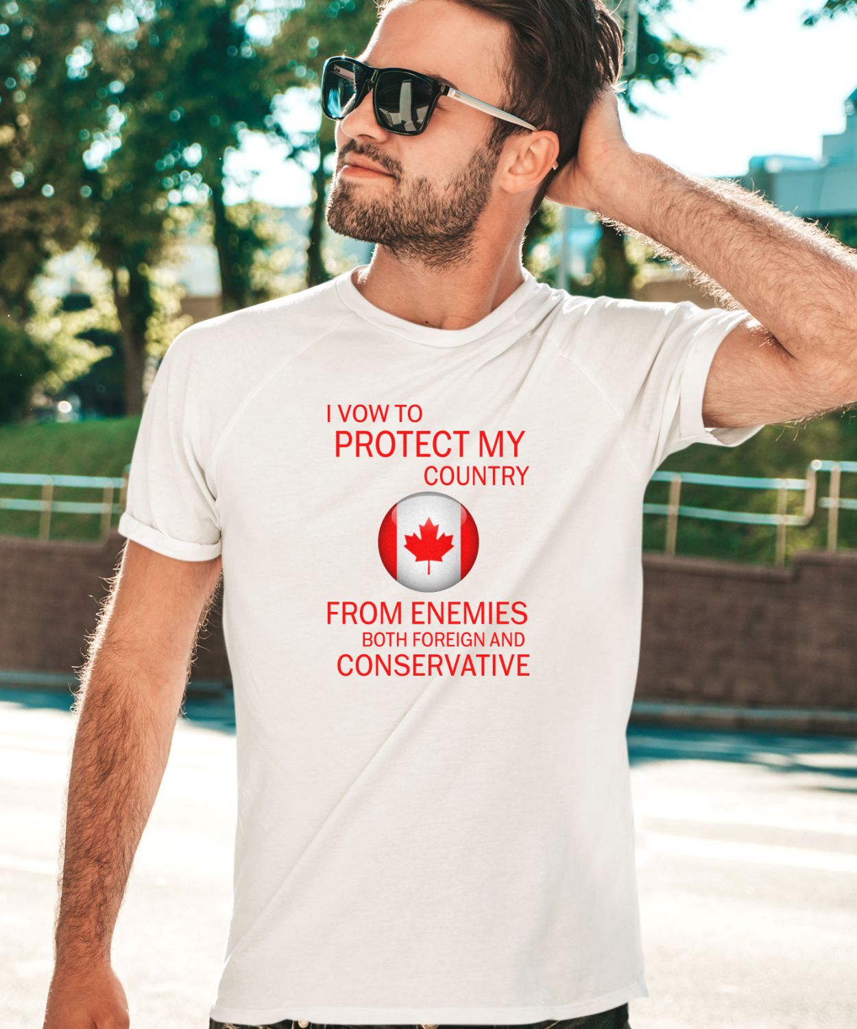 I Vow To Protect My Country From Enemies Both Foreign And Conservative Shirt