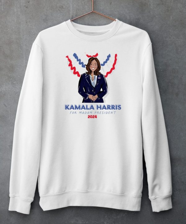 Jennifer Vallez Kamala Harris For Madam President 2024 Shirt4