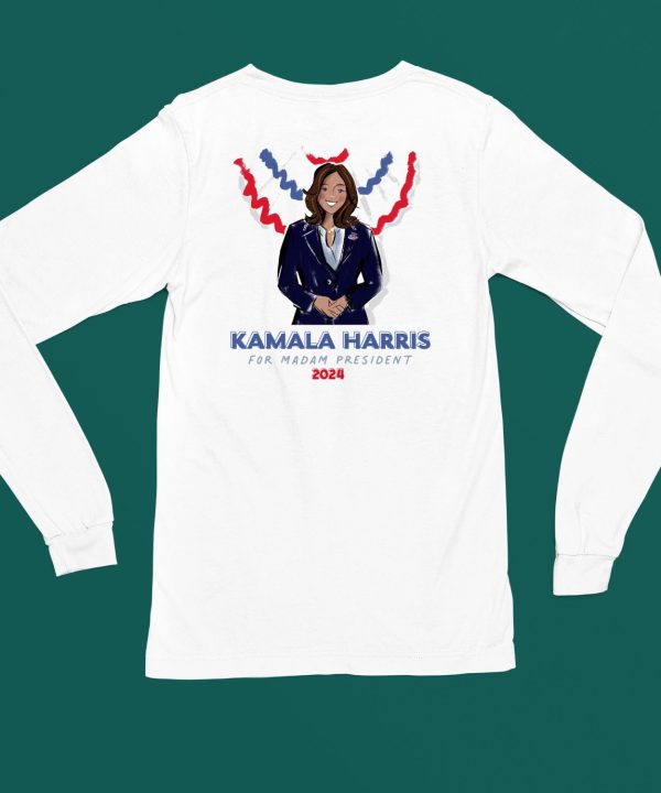 Jennifer Vallez Kamala Harris For Madam President 2024 Shirt5