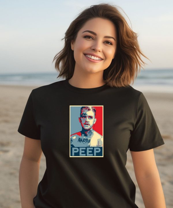 Lil Peep Merch Daddy Peep Portrait Shirt