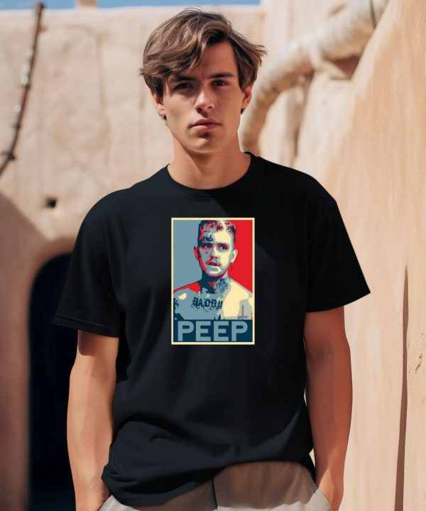 Lil Peep Merch Daddy Peep Portrait Shirt0