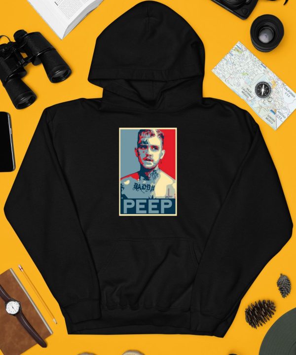 Lil Peep Merch Daddy Peep Portrait Shirt4