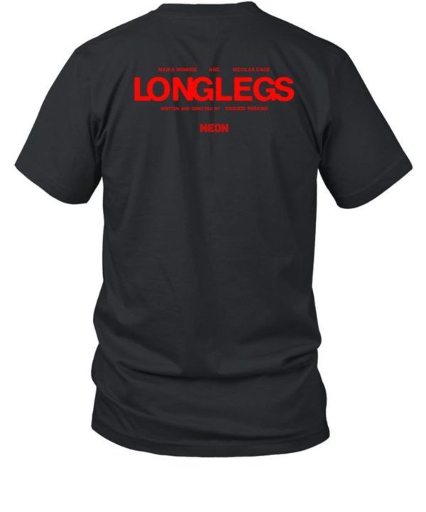 Longlegsfilm X Neonrated Longlegs Agent Lee Harker Shirt