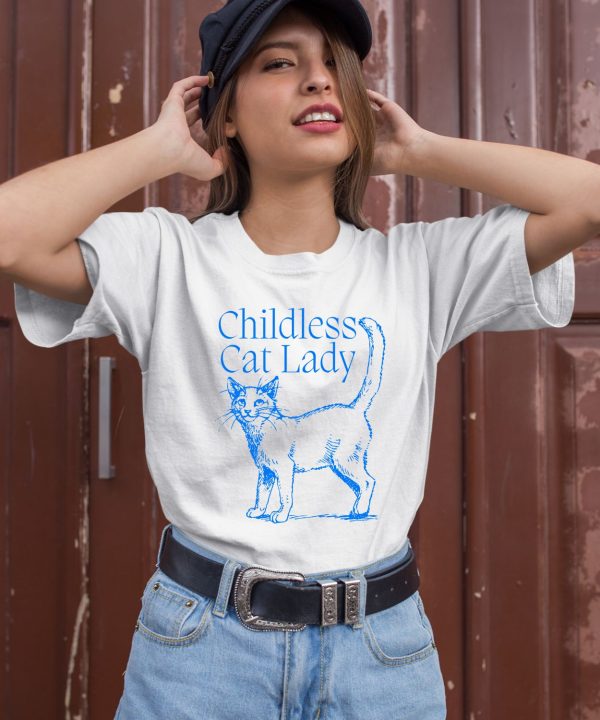 Meidastouch Childless Cat Lady Shirt2