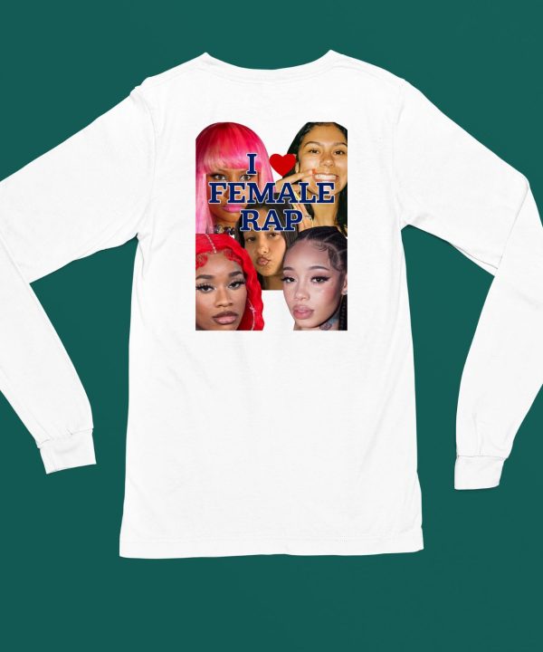 Nicki Sexyy Red Bbtrickz Anycia Karrahbooo I Love Female Rap Shirt5