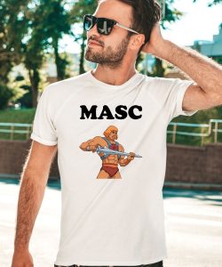 Sacha Coward Masc He Man Cartoon Shirt