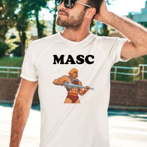 Sacha Coward Masc He Man Cartoon Shirt