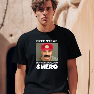 Stevewilldoit Merch Free Steve The Hero Bond 1000000 Shirt