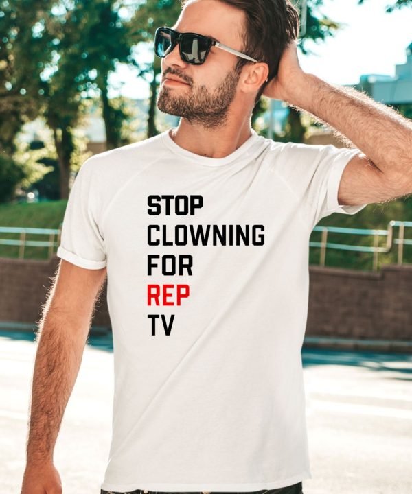 Taylor Swift Wearing Stop Clowning For Rep Tv Shirt