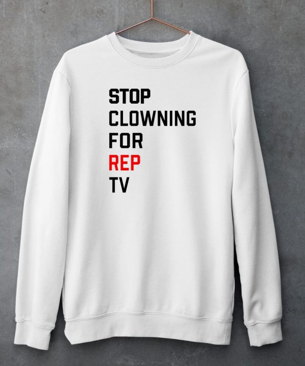 Taylor Swift Wearing Stop Clowning For Rep Tv Shirt4