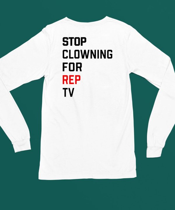 Taylor Swift Wearing Stop Clowning For Rep Tv Shirt5