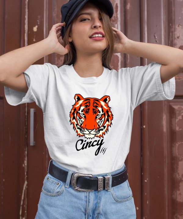 The Cincy Hat By Ted Karras Cincy The Tiger Head Shirt2