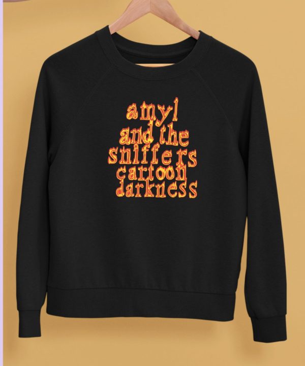 Amyl And The Sniffers Cartoon Darkness Shirt5