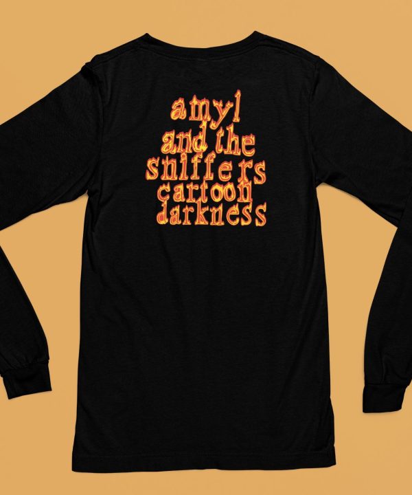 Amyl And The Sniffers Cartoon Darkness Shirt6