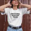 Emotional Support Penis Assholes Live Forever Shirt2