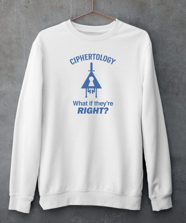 Gravity Falls Ciphertology What If Theyre Right Shirt4