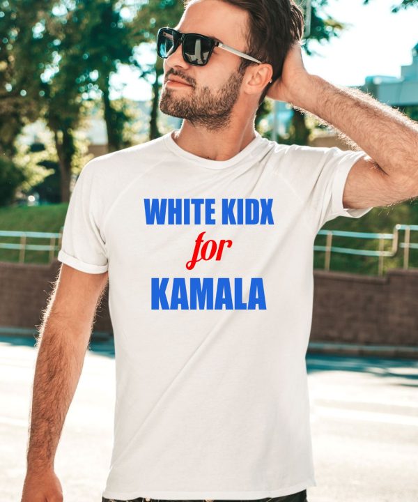 Hollaria Briden White Kidx For Kamala Shirt