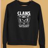 Majorhightide Wearing Claws Cat Lovers Against White Supremacy Shirt5