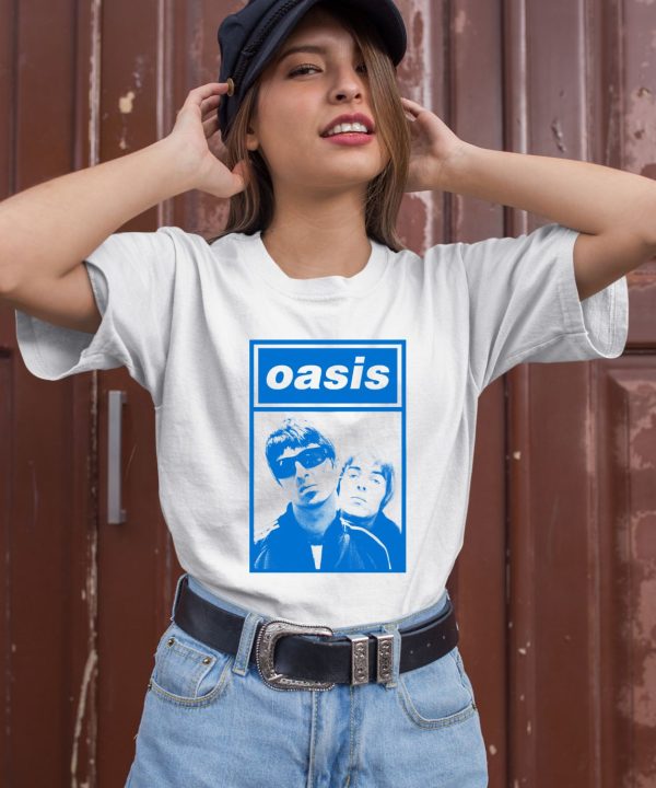 Oasis Official Merch Noel Liam Limited Edition Photo Shirt2