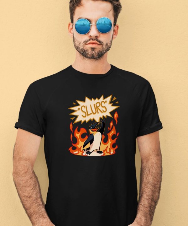 Sharkrobot Merch Hazbin Hotel X Helluva Boss Slurs Shirt3