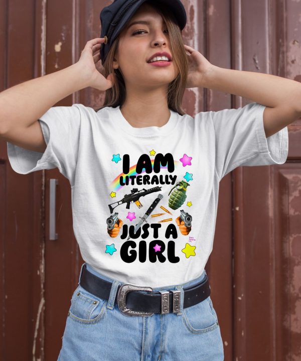 Teen Hearts I Am Literally Just A Girl Shirt