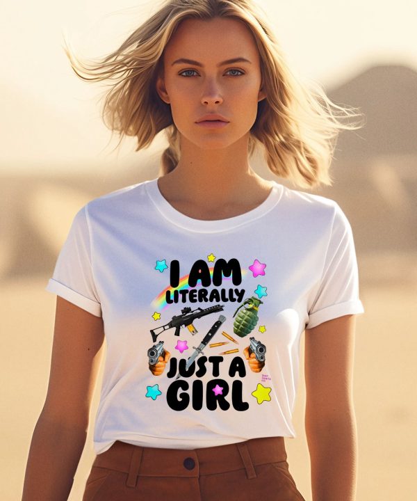 Teen Hearts I Am Literally Just A Girl Shirt0