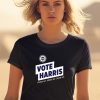 Uawactiongear Merch Vote Harris Stand Up Speak Up Show Up Trump Is A Scab Shirt1